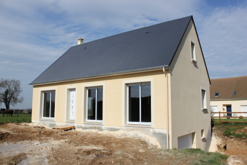 Ravalement de façade, enduit dans l'Allier
